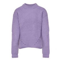 KIDS ONLY Purple Knit Round Neck Long Sleeve Jumper New Look