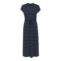 ONLY Navy Stripe Jersey Drawstring Midi Dress New Look