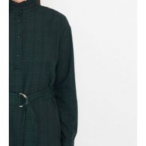 Trendyol Dark Green Belted Maxi Shirt Dress New Look