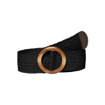 Black Raffia Belt Vero Moda New Look