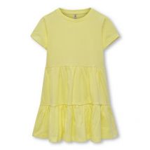 KIDS ONLY Yellow Peplum Dress New Look