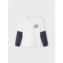 Name It Long Sleeve Layered Boxy T-Shirt New Look