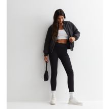 Women's Tall Black Seamless Leggings New Look