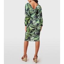 Goddiva Green Tropical Print Midi Dress New Look