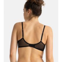 Dorina Black Floral Lace Underwired Bra New Look