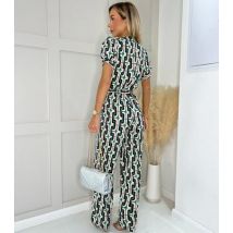 AX Paris Green Belted Jumpsuit New Look