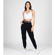 Women's Black Double Band Joggers Pineapple New Look