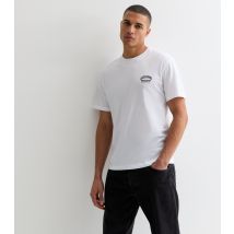 Men's White Cotton Originals Logo T-Shirt Jack & Jones New Look