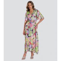 Finding Friday Floral Maxi Wrap Dress New Look