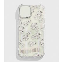 Silver Mirrorball Shock iPhone Case Skinnydip New Look
