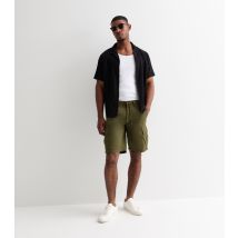 Men's Khaki Cargo Shorts Only and Sons New Look
