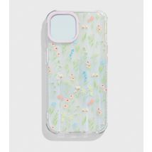 Multicoloured Wildflower Print iPhone Case Skinnydip New Look