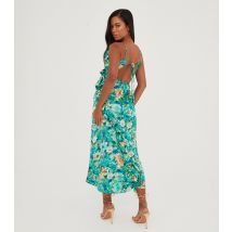 Women's WKNDGIRL Floral Cut Out Maxi Dress WKNDGIRL New Look