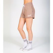 Women's Light Brown Cotton Blend Drawstring Shorts Pineapple New Look