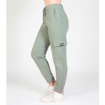 Women's Light Green Cargo Joggers Pineapple New Look