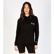 Women's Black Badge Drawstring Hoodie Pineapple New Look