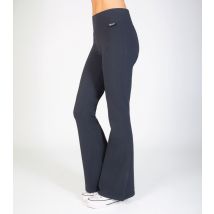 Women's Dark Grey Flared Trousers Pineapple New Look