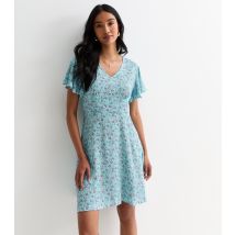 Women's Blue Floral Dress Sunshine Soul New Look