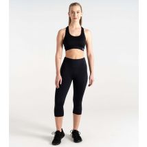 Women's Black 3/4 Length Influential Leggings Dare 2b New Look