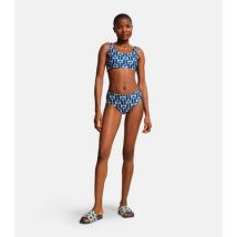 Regatta Orla Kiely Blue Floral Reversible Bikini Set New Look