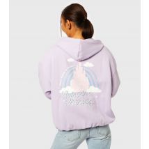 Women's Lilac Living in a Fantasy Oversized Hoodie Skinnydip New Look