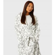 Women's White Miffy Dressing Gown Skinnydip New Look