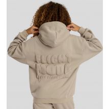 Women's Stone Borg Fleece Lined Flight Mode Hoodie South Beach New Look