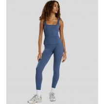 Women's Blue High Waist Leggings South Beach New Look