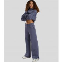Women's Blue Wide Leg Joggers South Beach New Look