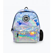 Multicoloured Holographic Dolphin Iconic Backpack HYPE New Look
