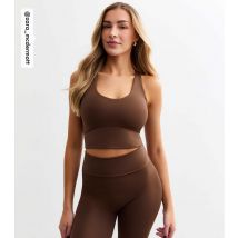 Women's by Zara McDermott Brown Active Scoop Neck Vest Rise New Look