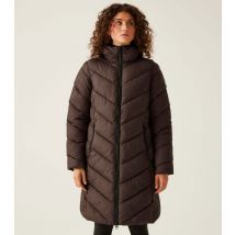 Women's Brown Hooded Tiered Jacket Regatta New Look