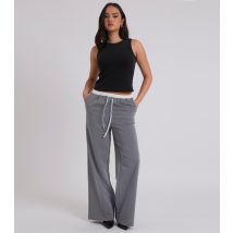 Women's Grey Drawstring Trousers Urban Bliss New Look