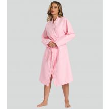 Women's Pink Waffle Robe Loungeable New Look