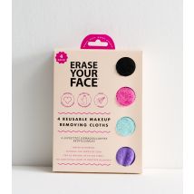 Creations Pack of 4 multicoloured Make Up Removal Cloths Danielle New Look