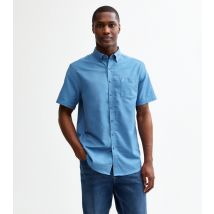 Men's Blue Short Sleeve Shirt Farah New Look