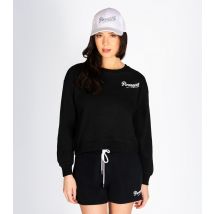 Women's Black Midi Logo Print Sweatshirt Pineapple New Look