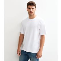 Men's White Crew Neck T-Shirt Jack & Jones New Look
