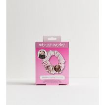 Pink Heatless Curling Scrunchie Brushworks New Look