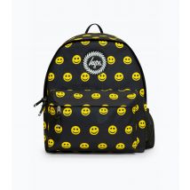 Black Iconic Smile Backpack HYPE New Look