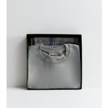 Men's Mid Grey T-Shirt and Trousers Pyjama Gift Set Only and Sons New Look