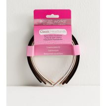 Multi Coloured Headbands Brushworks New Look