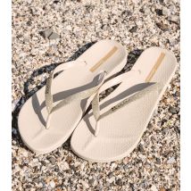 Women's Stone Glittery Strap Flip Flops Ipanema New Look