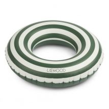 Liewood - Baloo Schwimmreifen - Stripe: Garden green&creme de la creme