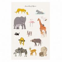 MIMI'lou - Animals of Africa Poster
