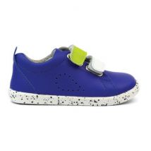 Bobux - Schuhe I-Walk Grass Court Switch - Blueberry + Lime + White
