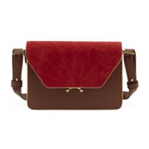 Sticky Lemon - Schultertasche colore - Faded burgundy + poppy red - The Sticky Sis Club