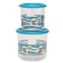 SugarBooger - Set 2 Snackdosen Baby Otter - Large