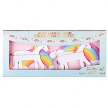 Great Pretenders - Girlande Einhorn & Regenbogen