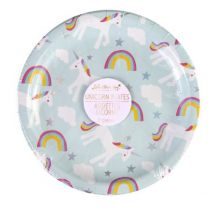 Great Pretenders - Set von 8 großen Tellern Einhorn